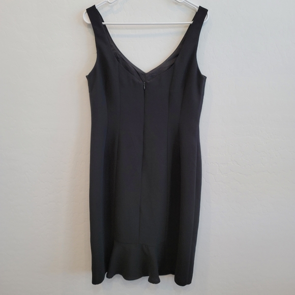 S.L. Fashions Black Sleeveless Dress Size 10 - Picture 5 of 15